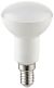 Energy saving (LED) light bulb E14 5W 230V 3000K/396lm metal silver, ceramics White, plastics matt Globo 10626