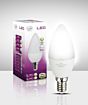 Energy saving (LED) light bulb E14 Candle opal  3W 3000K Globo 10604