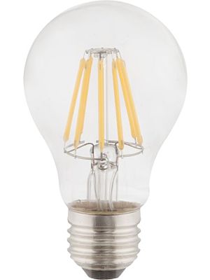 Energy saving (LED) light bulb E27 clear 7W 2700k/806lm Globo 10582