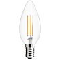 Energy saving (LED) light bulb E14 candle clear 4W 2700k 400lm Globo 10588-2 two bulbs set